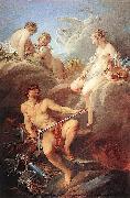 Francois Boucher Venus Asking Vulcan for Arms for Aeneas oil painting